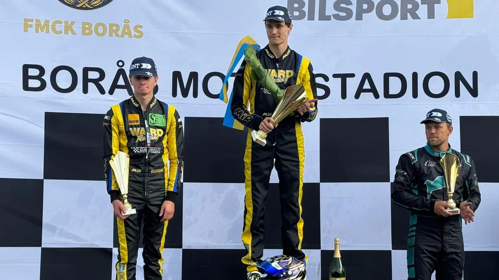 En deppig Norton Andreasson efter att "bara" ha tagit ett silver i SM helgen som var.