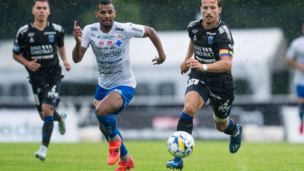 I Sirius match mot Värnamo stod Daniel Stensson för två mycket snygga framspelningar. 
