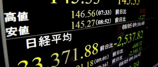 Efter raset – Tokyobörsen studsar upp