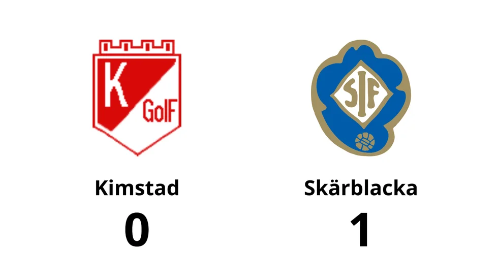 Kimstad GoIF förlorade mot Skärblacka IF