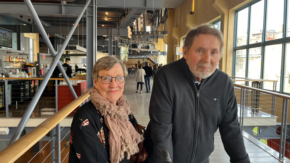 För Karin Almberg och Olle Wester var konserten speciell. Framför allt för Olle Wester. "Jag hade Bruno Mitsogiannis som elev i SO, sa Olle Wester.