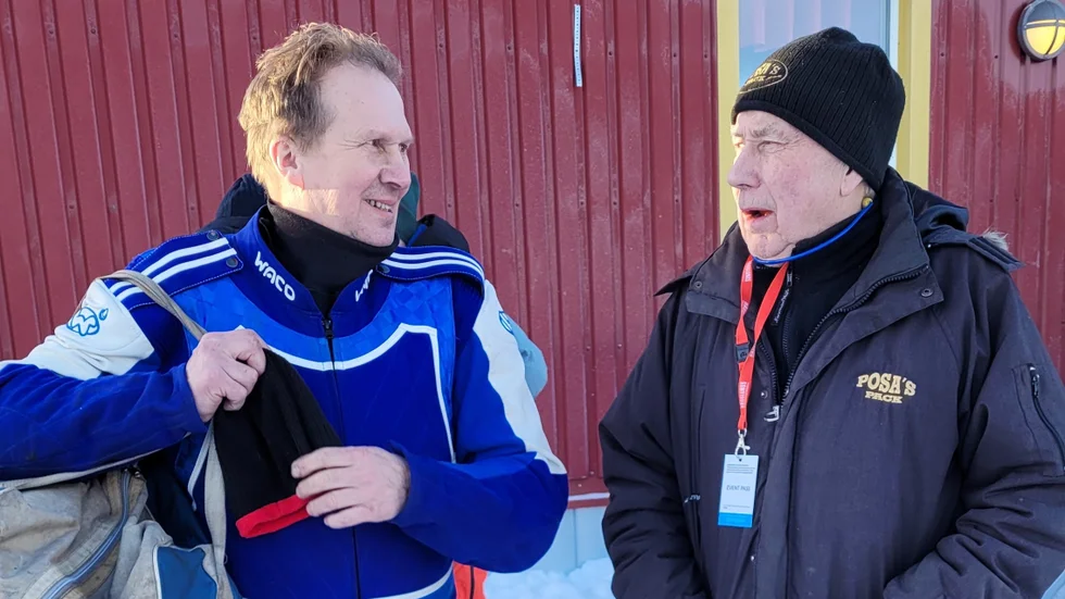 Motalaföraren Seppo Siira körde serie-isracing i Norrland och mötte bland andra legendaren Per-Olof "Posa" Serenius.