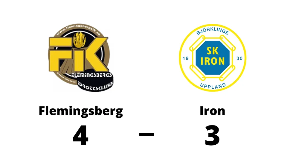 Flemingsbergs IK vann mot SK Iron Hockey