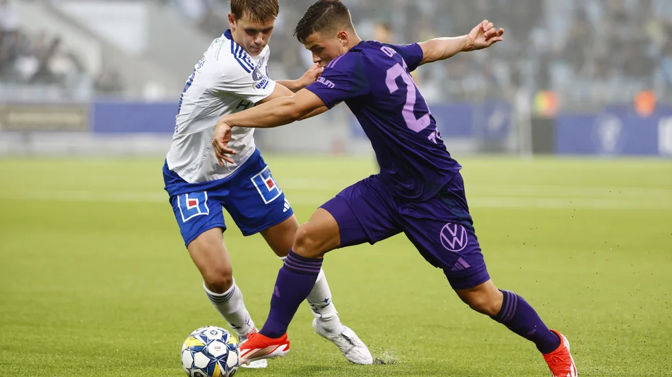Ture Sandberg debuterade som startspelare i förlustmatchen mot Djurgårdens IF. 