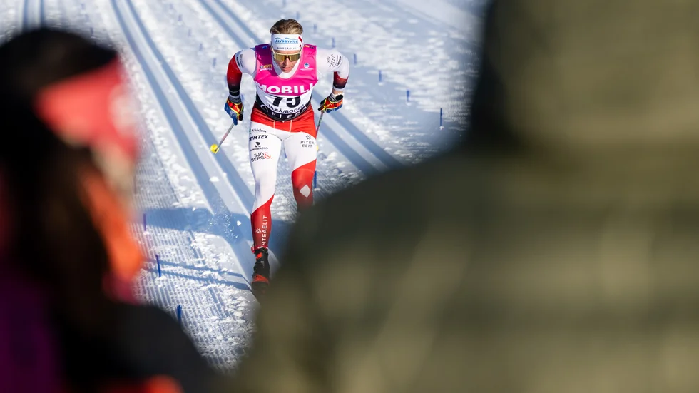 Viktor Brännmarks sista stavtag tog han i Pagla under SM. Här är karriären strax i mål.