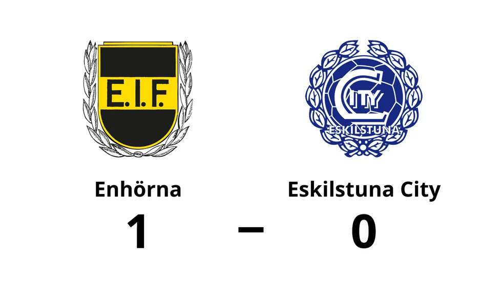 Enhörna IF vann mot Eskilstuna City