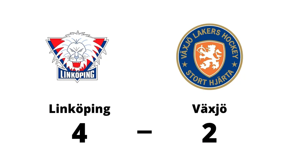 Linköping HC vann mot Växjö Lakers HC