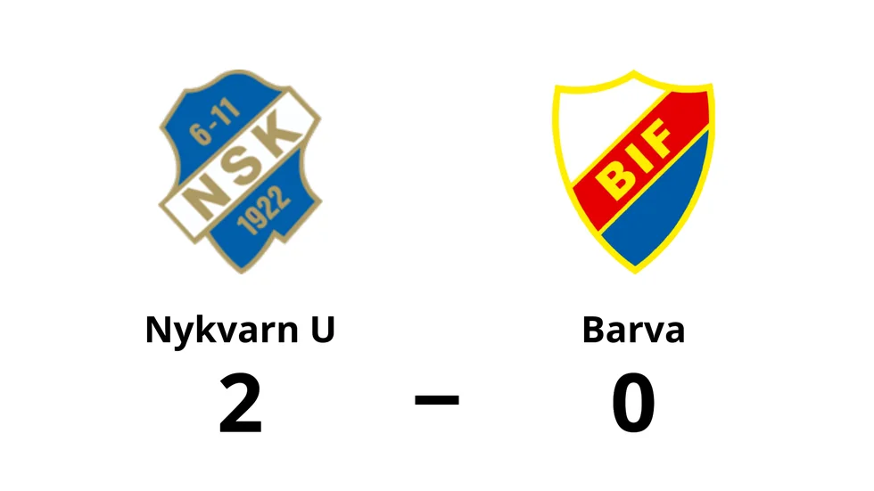 Nykvarns SK U vann mot Barva IF