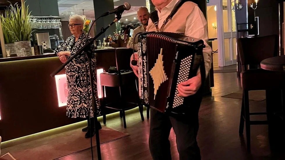 Börje på dragspel spelade Kalixvisan.
