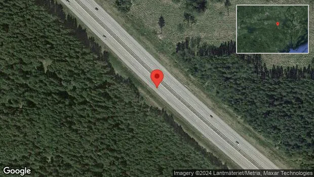 Olycka med vilt på E20