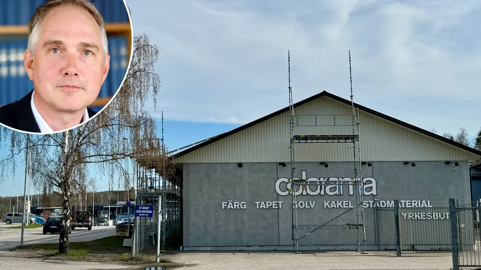 Gustaf Pontén är konkursförvaltare för konkursdrabbade Colorama.