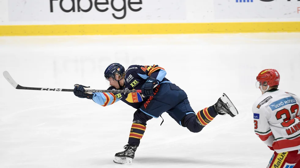 Tidigare VIK-spelaren Olle Liss har gjort sitt i Djurgården. Arkivbild.