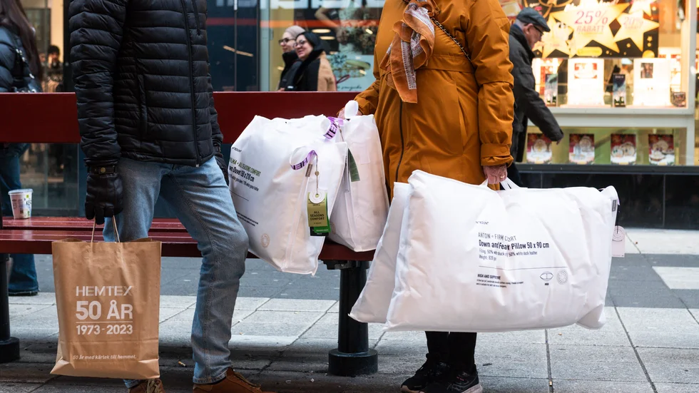 Inflationen var högre än väntat i oktober. Arkivbild.