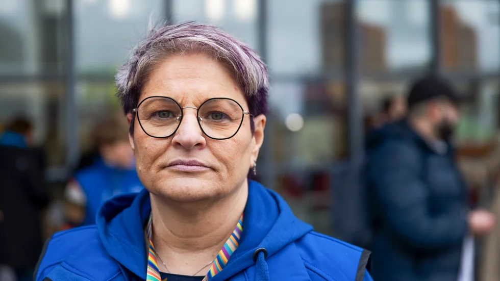 Sineva Ribeiro, ordförande Vårdförbundet, träffade arbetsgivarna och medlarna på torsdagen. Arkivbild.