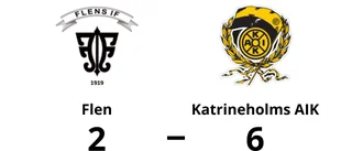 Katrineholms AIK segrare borta mot Flen