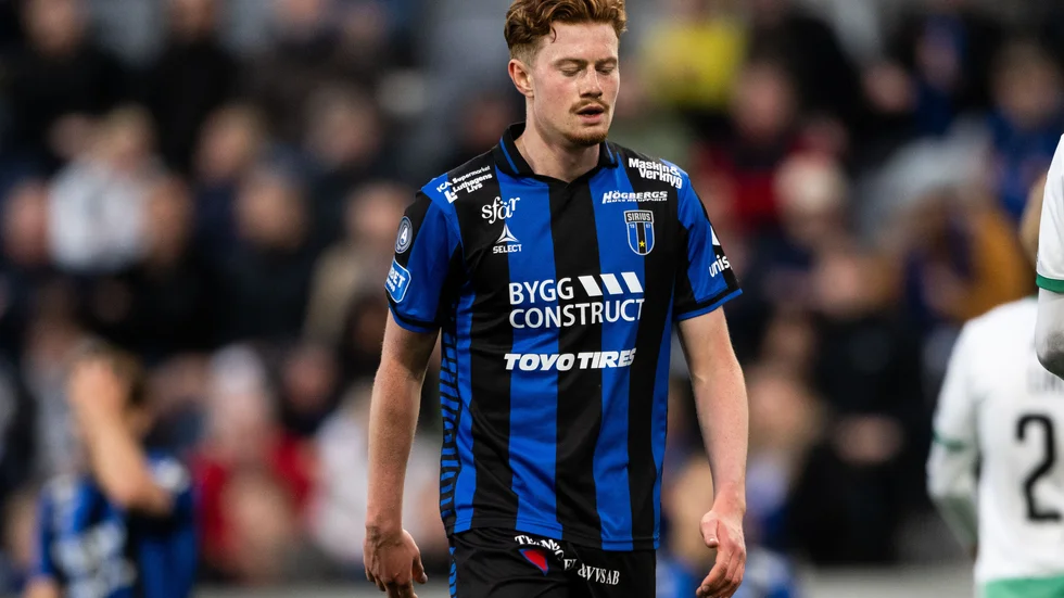 August Ljungberg skrev in sig i målprotokollet under fredagens träningsmatch när Sirius mötte Djurgården.