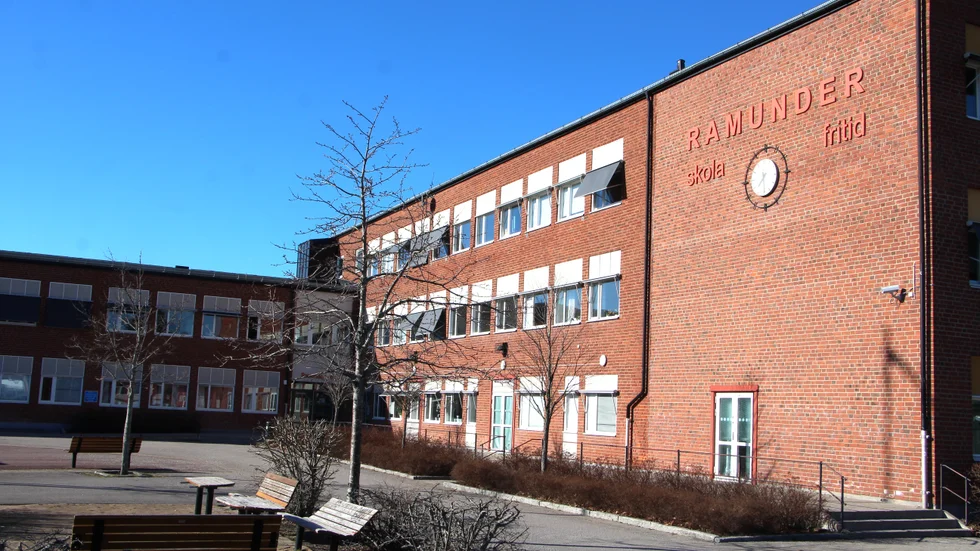 Ramunderskolan kommer i veckan att ha inne en väktare efter att en person agerat hotfullt i skolans närområdet vid flera tillfällen.