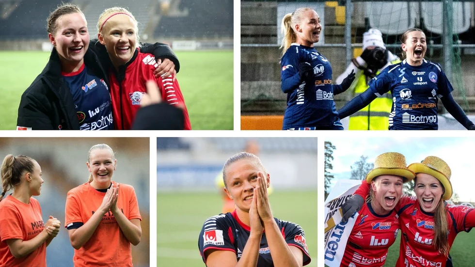 Kristine Minde, Pernille Harder, Cathinka Tandberg, Cornelia Kapocs, Olga Ahtinen, Frida Leonhardsen Maanum, Fridolina Rolfö, Jonna Andersson och Cornelia Kapocs har alla varit i Linköping.