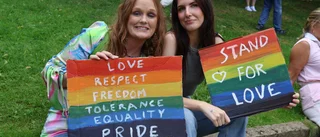 Enköpings första Pride: "Representerar kärleken"