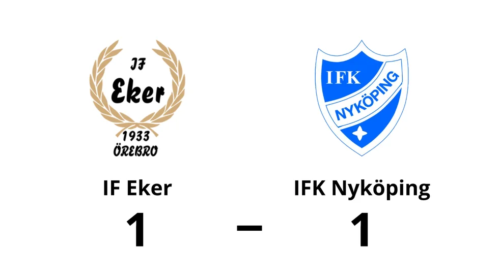 IF Eker spelade lika mot IFK Nyköping