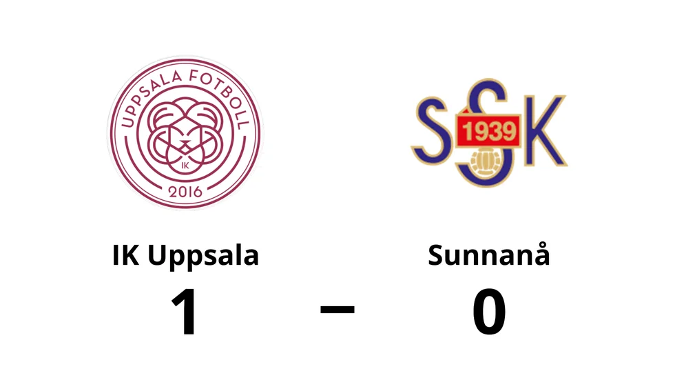 IK Uppsala vann mot Sunnanå