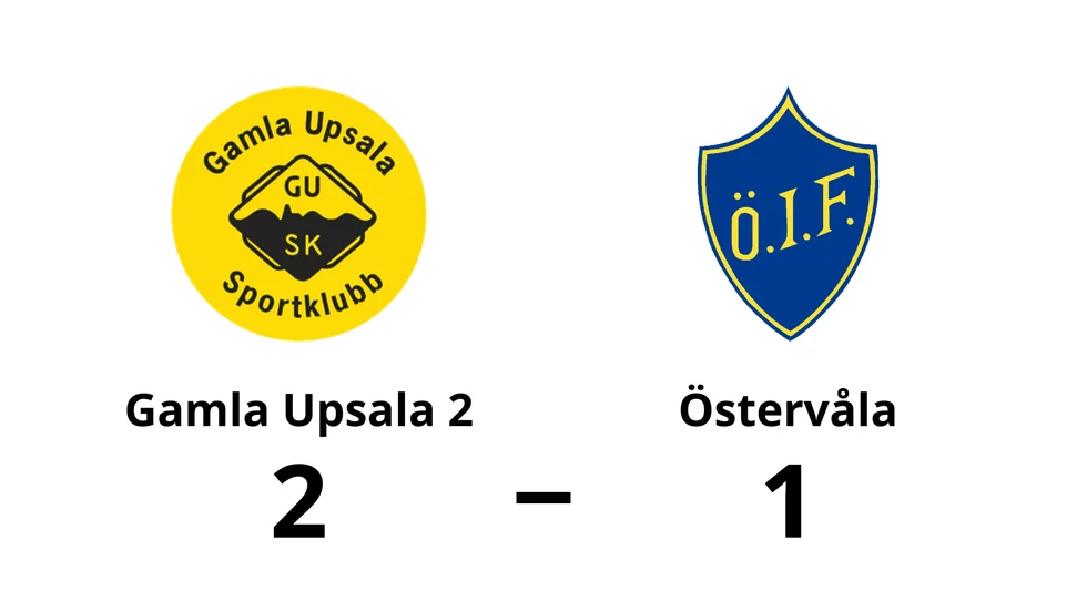 Gamla Upsala SK 2 vann mot Östervåla
