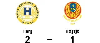 Efterlängtad seger för Harg - bröt förlustsviten mot Högsjö