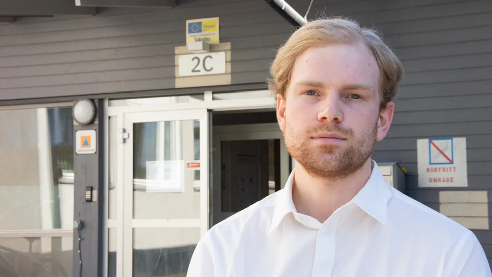 Isak Sellén Westerberg, Luleå, röstade för första gången i EU-valet.