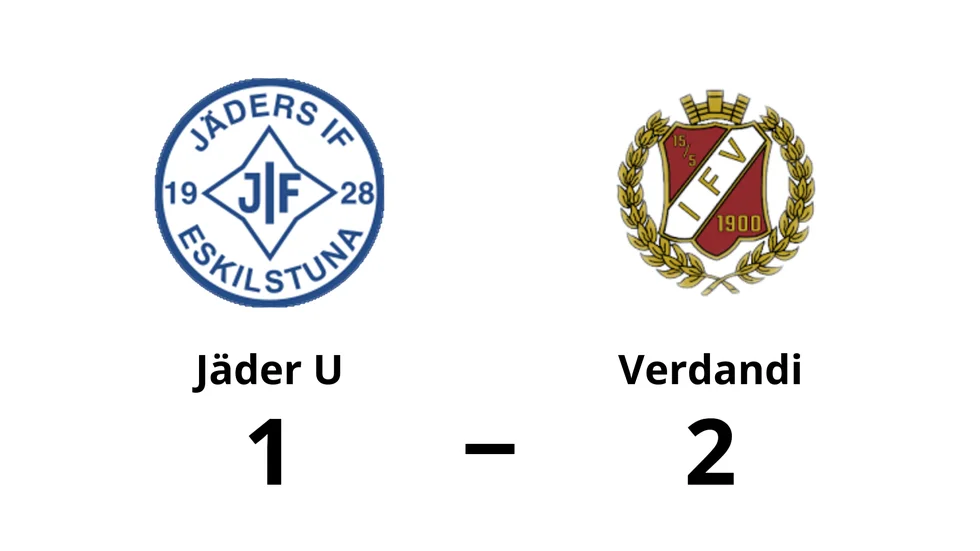 Jäders IF U förlorade mot IF Verdandi