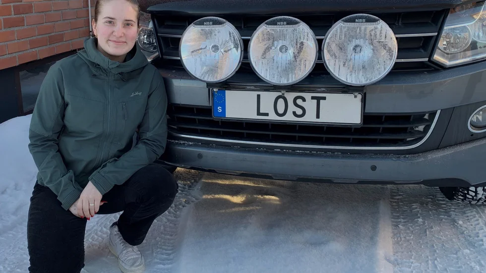 Thea Sundqvist från Luleå erkänner att hon ibland är lite lost – borttappad.