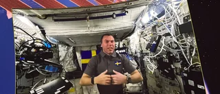 Från jorden till rymden – unikt möte med "vår" astronaut
