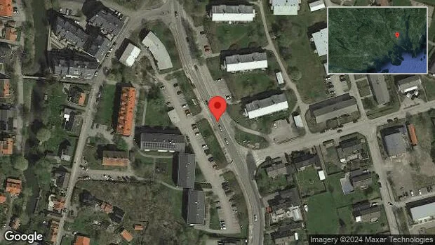 Trafikolycka med en personbil på väg 218