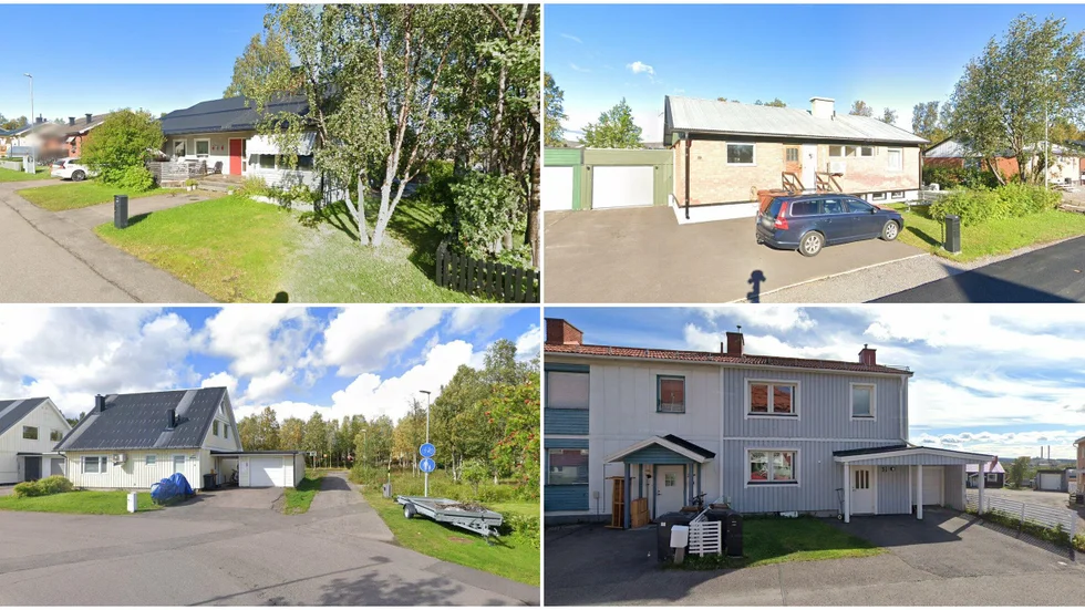 Blockvägen 15, Gärdesvägen 23, Siriusvägen 19 och Vinkelvägen 31