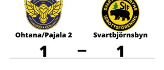 Oavgjort möte mellan Ohtana/Pajala 2 och Svartbjörnsbyn