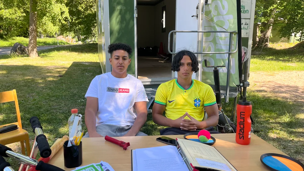 Uthyrningen vid Djulö bemannas av Adam Sbeihi och Yousuf Afat. 
