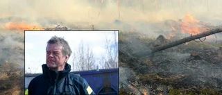 "Vädret säger att det inte är färdigbrunnet"