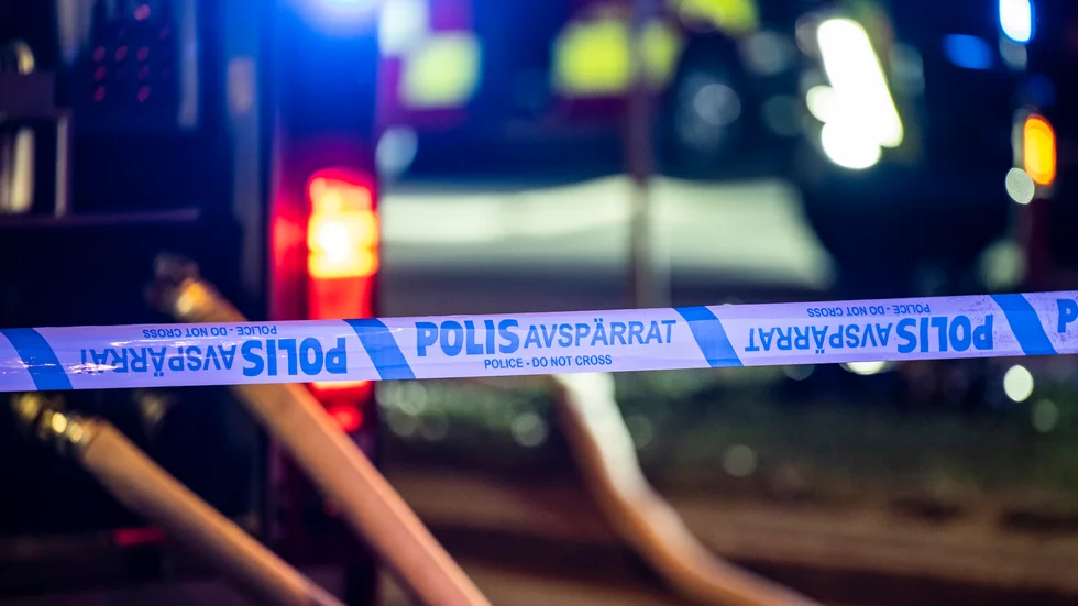 En person omkom i en brand i Falköping på måndagskvällen. Arkivbild.