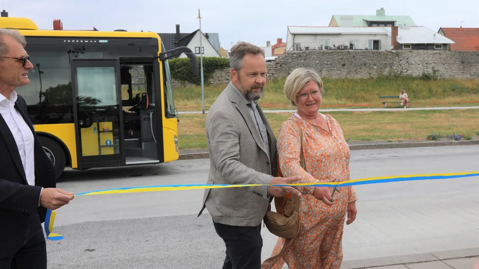 Christer Pettersson, Bivab, och tekniska nämndens ordförande Mariette Nicander