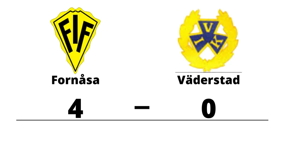 Fornåsa IF vann mot Väderstads IK