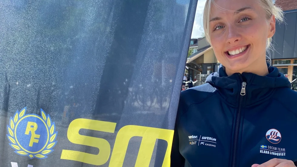 Klara Lindqvist tog JSM-silver under onsdagen.