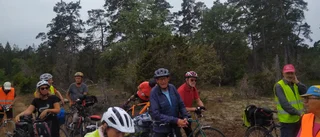 Cykelfrämjandet på rull i Linde