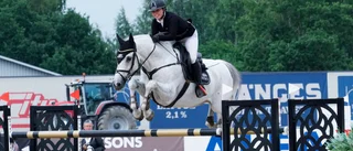 Mur ställde till det för många i Mantorps stora hästshow