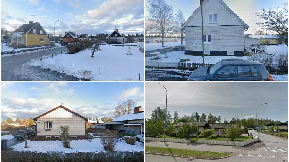 Movägen 3, Källerydsgatan 5, Aspedalsgatan 50 och Västra Långgatan 17