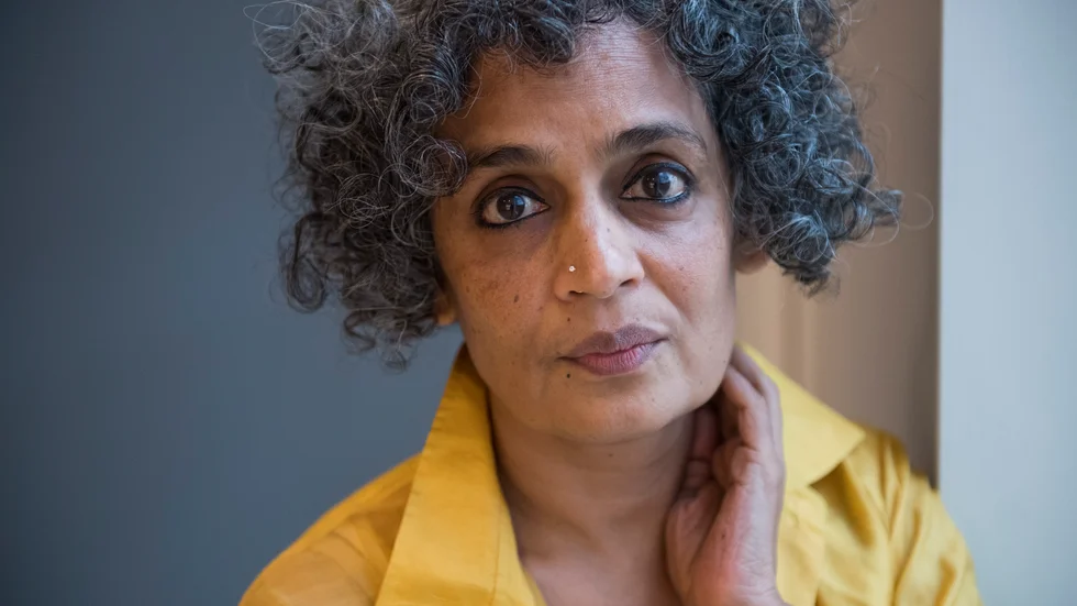 Den indiska författaren Arundhati Roy. Arkivbild.