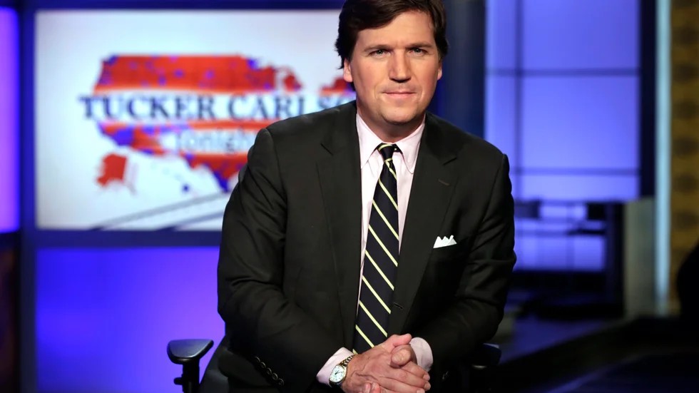 Fox-profilen Tucker Carlson. Arkivbild.
