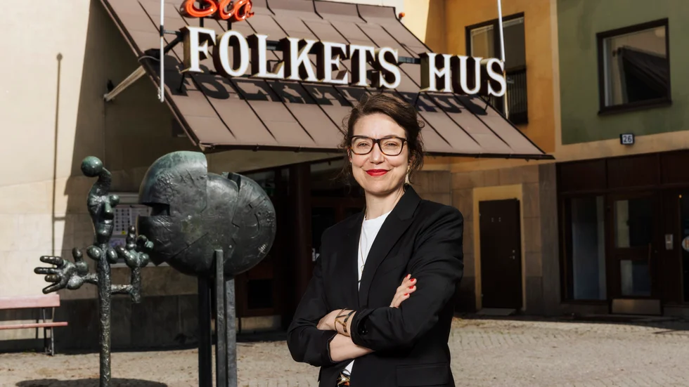 Enligt Nina Andersson är Folkets hus och parker "viktigare än någonsin". Arkivbild.