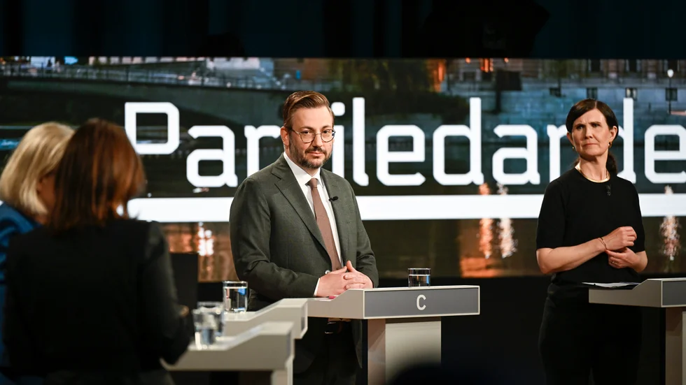 Centerpartiets partiledare Muharrem Demirok (C) gjorde sin första direktsända partiledardebatt och det gjorde han riktigt bra.