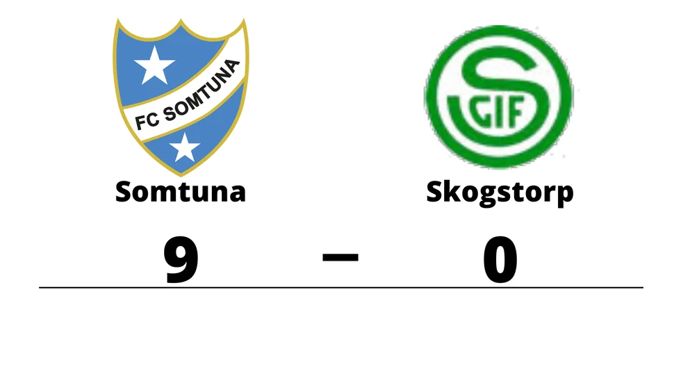 FC Somtuna vann mot Skogstorps GoIF