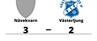 Uddamålsseger när Nävekvarn besegrade Västerljung