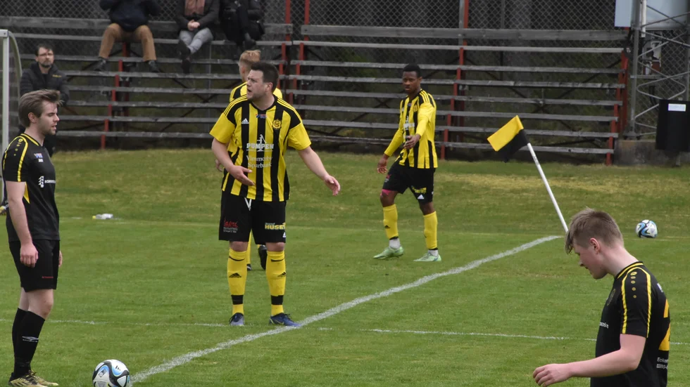Rasmus Bexell var en av matchens bästa. 